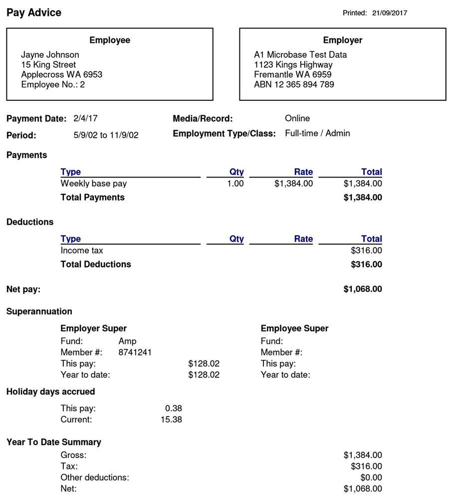 Payroll & Superannuation